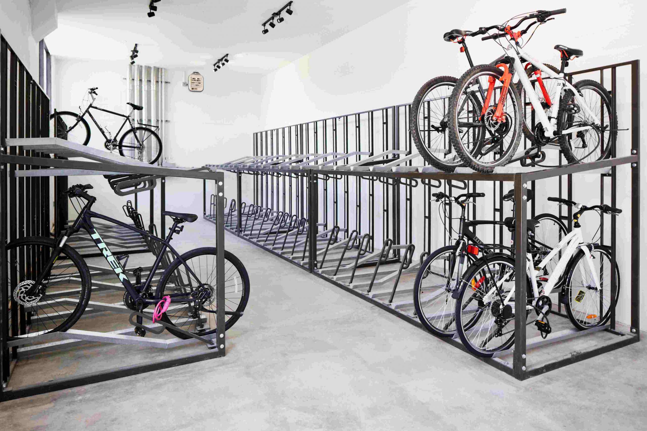 Use our dedicated bike storage space for rides on the W&OD trailhead nearby.