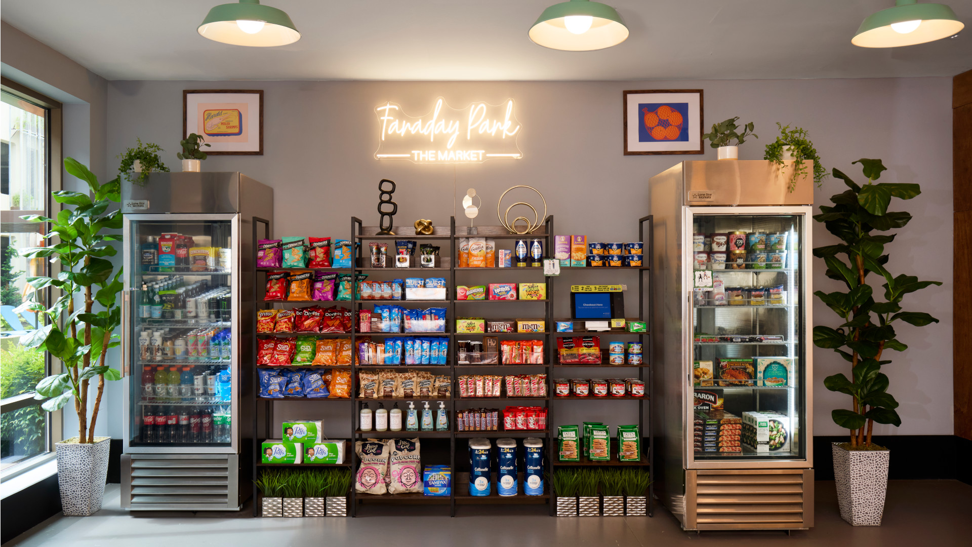 Faraday Market with Snacks